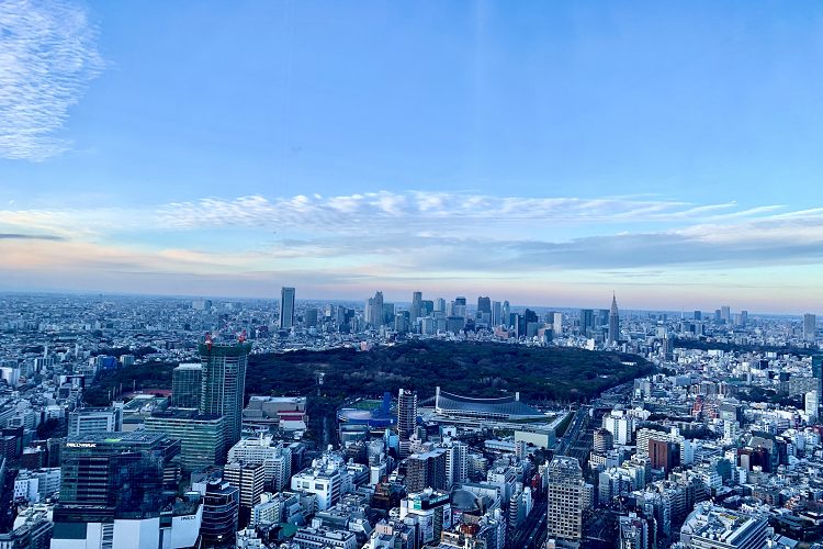 ビルの景色