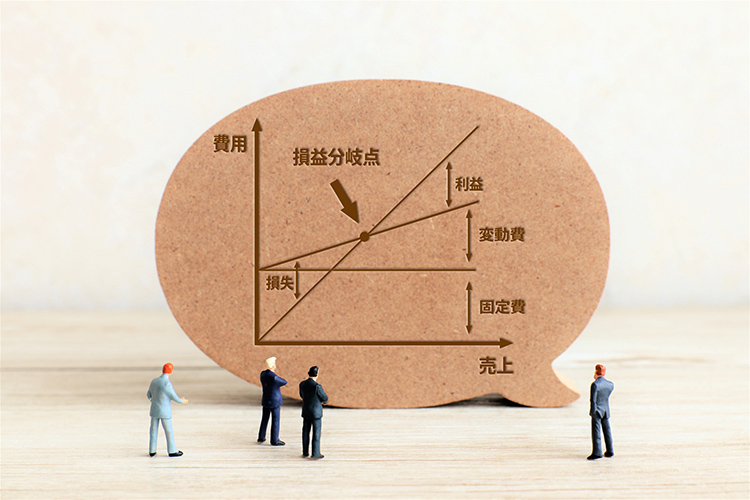 変動費・固定費グラフ